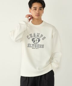 SHIPS / シップス スウェット | 《予約》SHIPS Colors:Teddybear(R) コラボ ダンボール スウェット◆