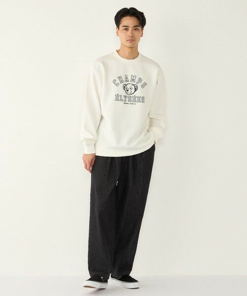 SHIPS / シップス スウェット | 《予約》SHIPS Colors:Teddybear(R) コラボ ダンボール スウェット◆ | 詳細9