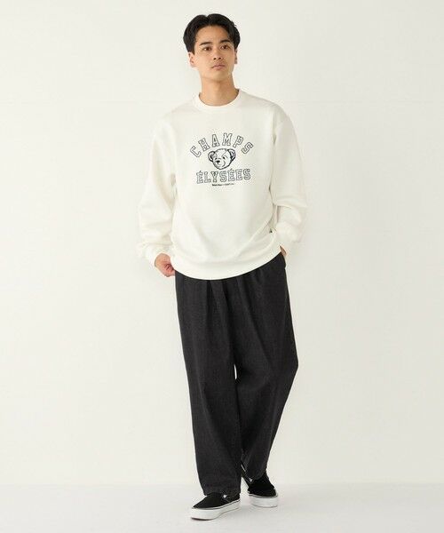 SHIPS / シップス スウェット | 《予約》SHIPS Colors:Teddybear(R) コラボ ダンボール スウェット◆ | 詳細10