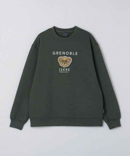 SHIPS / シップス スウェット | 《予約》SHIPS Colors:Teddybear(R) コラボ ダンボール スウェット◆（ダークグレー）