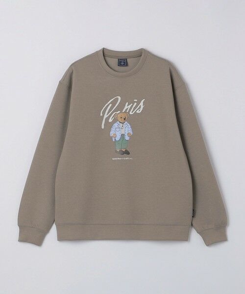 SHIPS / シップス スウェット | 《予約》SHIPS Colors:Teddybear(R) コラボ ダンボール スウェット◆（ベージュ）