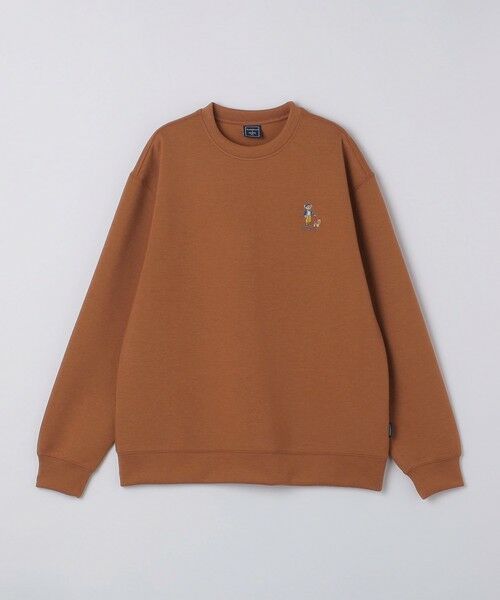 SHIPS / シップス スウェット | 《予約》SHIPS Colors:Teddybear(R) コラボ ダンボール スウェット◆（オレンジ）