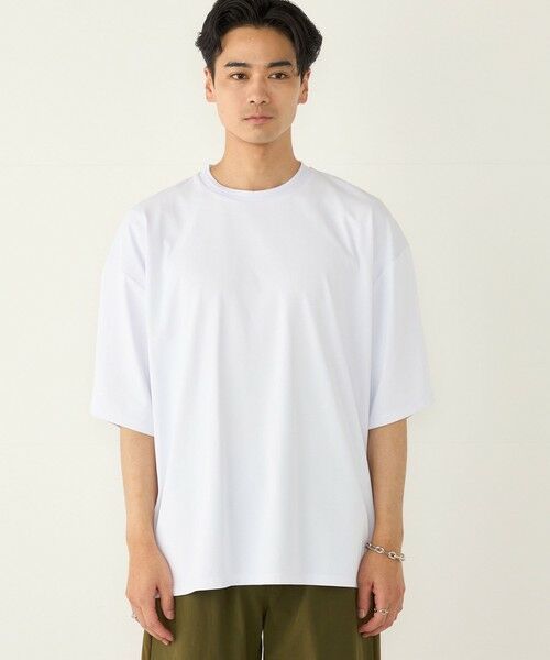 SHIPS / シップス Tシャツ | SHIPS Colors:〈汗染み防止・遮熱・吸水速乾・UVカット〉ルーズ シルエット T | 詳細3