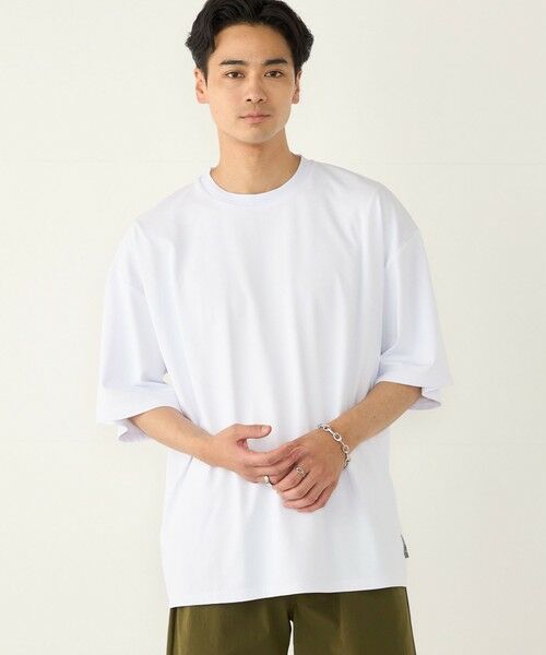 SHIPS / シップス Tシャツ | SHIPS Colors:〈汗染み防止・遮熱・吸水速乾・UVカット〉ルーズ シルエット T | 詳細7