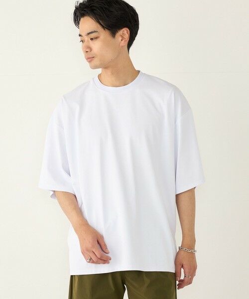 SHIPS / シップス Tシャツ | SHIPS Colors:〈汗染み防止・遮熱・吸水速乾・UVカット〉ルーズ シルエット T | 詳細8