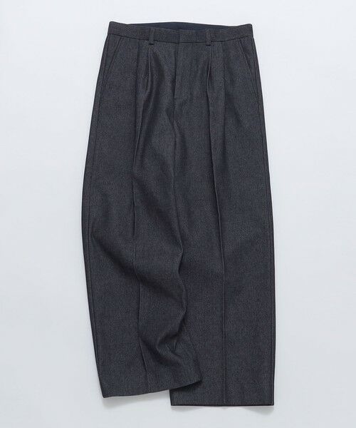 SHIPS / シップス その他パンツ | 《予約》SHIPS Colors:〈洗濯機可能〉デニムライク パンツ(セットアップ対応)◆（ネイビー）