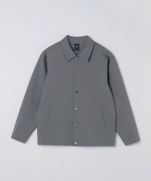 SHIPS / シップス ブルゾン | 《予約》【WEB限定】SHIPS Colors:〈撥水・防風〉3レイヤー コーチ ジャケット◆（ダークグレー）