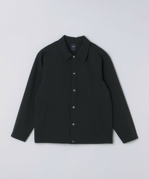SHIPS / シップス ブルゾン | 《予約》【WEB限定】SHIPS Colors:〈撥水・防風〉3レイヤー コーチ ジャケット◆（ブラック）