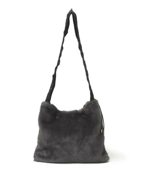 SHIPS / シップス トートバッグ | 《予約》フリルハンドル ファー トートバッグ◆ | 詳細6