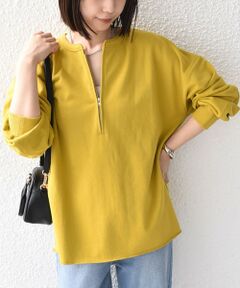 SHIPS / シップス スウェット | 《予約》【WEB限定】SHIPS Colors:〈手洗い可能〉フロントジップ スウェット◆