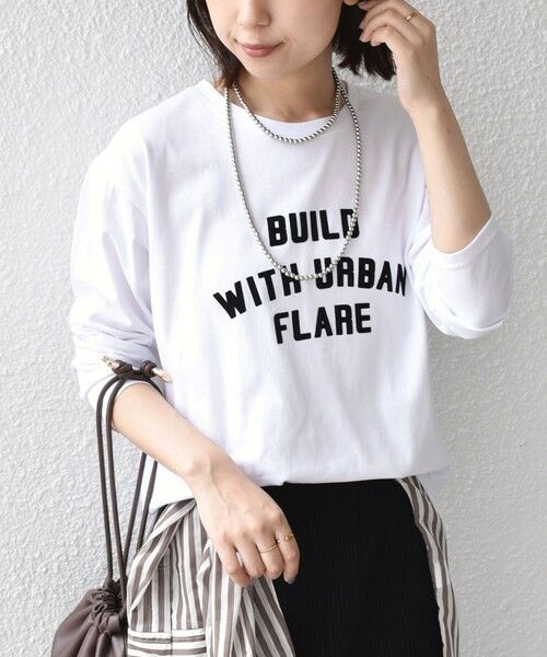 SHIPS / シップス カットソー（半袖以外） | 《予約》SHIPS Colors:〈手洗い可能〉26AW フロッキー ロゴ TEE（ロンT）◆ | 詳細4
