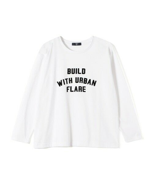SHIPS / シップス カットソー（半袖以外） | 《予約》SHIPS Colors:〈手洗い可能〉26AW フロッキー ロゴ TEE（ロンT）◆ | 詳細1