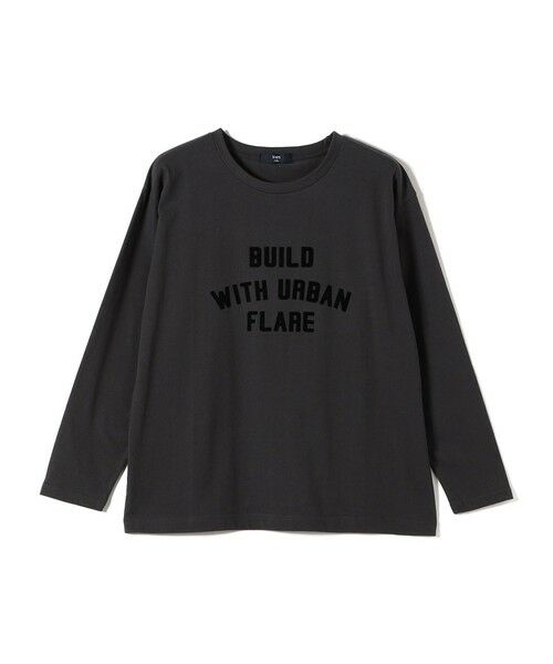 SHIPS / シップス カットソー（半袖以外） | 《予約》SHIPS Colors:〈手洗い可能〉26AW フロッキー ロゴ TEE（ロンT）◆ | 詳細9