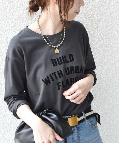 SHIPS / シップス カットソー（半袖以外） | 《予約》SHIPS Colors:〈手洗い可能〉26AW フロッキー ロゴ TEE（ロンT）◆ | 詳細11