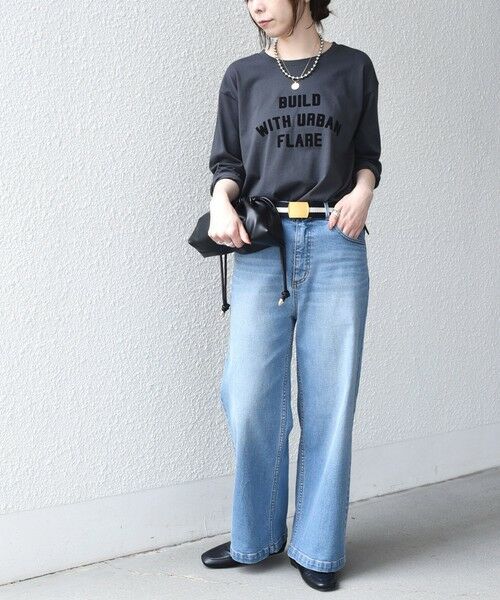 SHIPS / シップス カットソー（半袖以外） | 《予約》SHIPS Colors:〈手洗い可能〉26AW フロッキー ロゴ TEE（ロンT）◆ | 詳細14