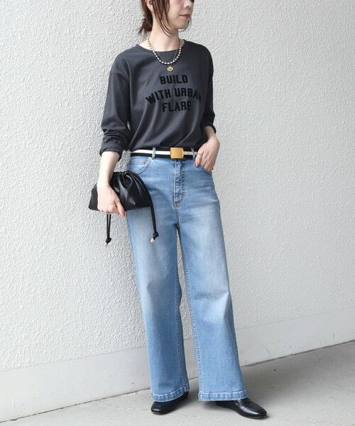 SHIPS / シップス カットソー（半袖以外） | 《予約》SHIPS Colors:〈手洗い可能〉26AW フロッキー ロゴ TEE（ロンT）◆ | 詳細16