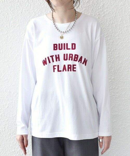SHIPS / シップス カットソー（半袖以外） | 《予約》SHIPS Colors:〈手洗い可能〉26AW フロッキー ロゴ TEE（ロンT）◆ | 詳細22