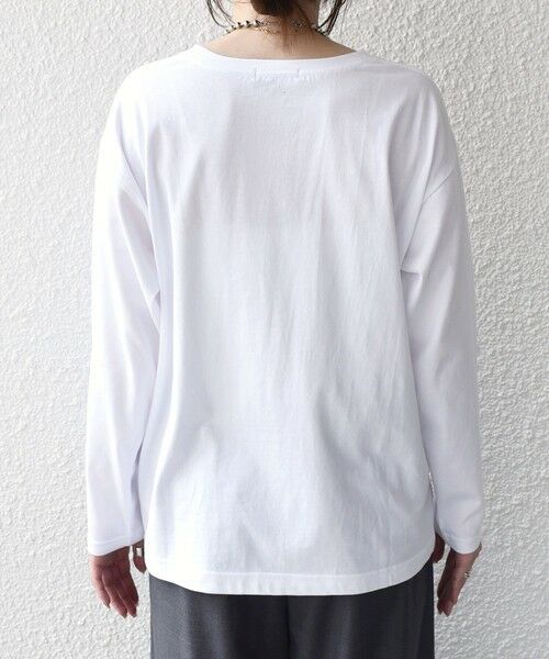 SHIPS / シップス カットソー（半袖以外） | 《予約》SHIPS Colors:〈手洗い可能〉26AW フロッキー ロゴ TEE（ロンT）◆ | 詳細24