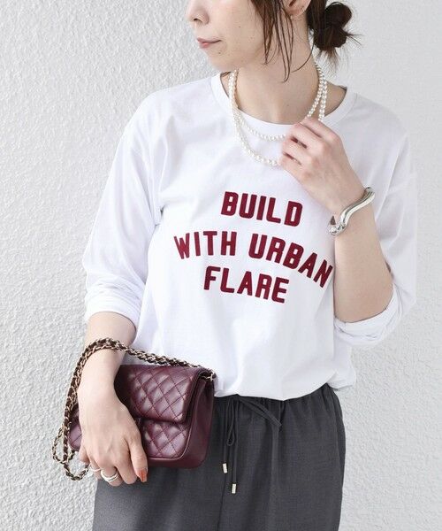 SHIPS / シップス カットソー（半袖以外） | 《予約》SHIPS Colors:〈手洗い可能〉26AW フロッキー ロゴ TEE（ロンT）◆ | 詳細27