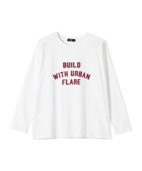 SHIPS / シップス カットソー（半袖以外） | 《予約》SHIPS Colors:〈手洗い可能〉26AW フロッキー ロゴ TEE（ロンT）◆ | 詳細17