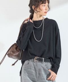 SHIPS / シップス カットソー（半袖以外） | 《予約》SHIPS Colors:〈手洗い可能〉TC ワッフル ボートネック トップス◆