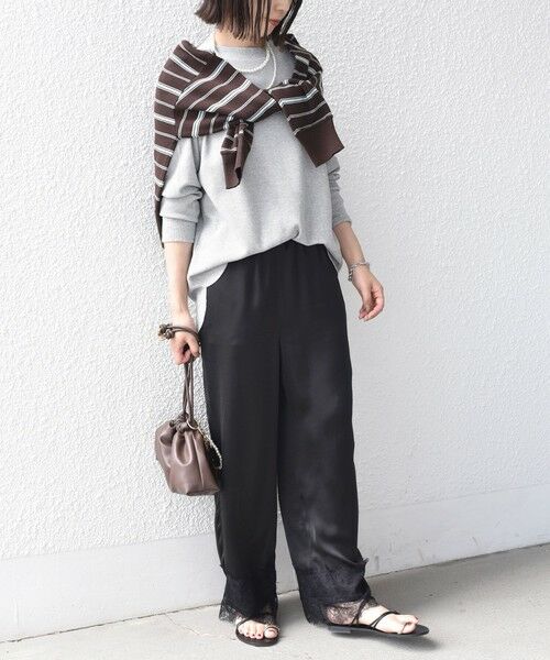 SHIPS / シップス カットソー（半袖以外） | 《予約》SHIPS Colors:〈手洗い可能〉TC ワッフル ボートネック トップス◆ | 詳細19