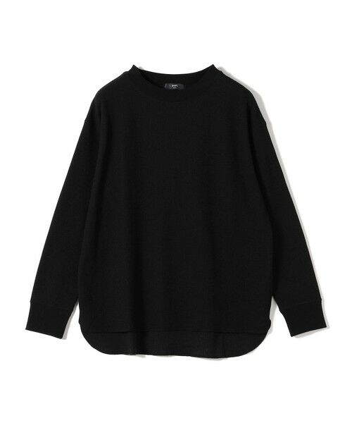 SHIPS / シップス カットソー（半袖以外） | 《予約》SHIPS Colors:〈手洗い可能〉TC ワッフル ボートネック トップス◆ | 詳細28