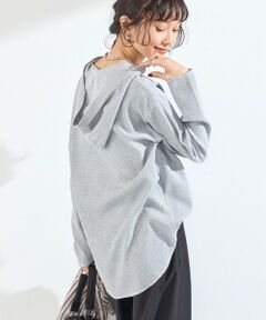SHIPS / シップス カットソー（半袖以外） | 《予約》SHIPS Colors:〈手洗い可能〉TC ワッフル フーディー トップス◆