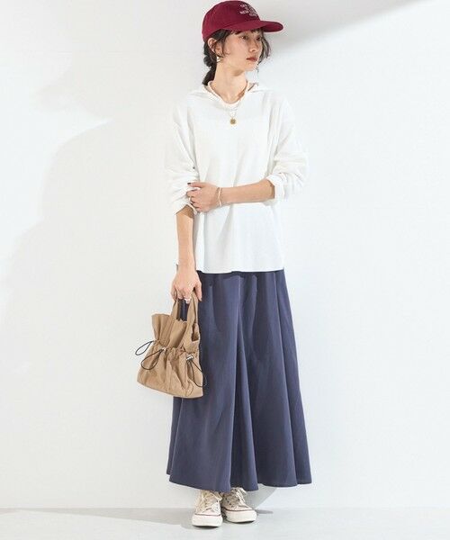 SHIPS / シップス カットソー（半袖以外） | 《予約》SHIPS Colors:〈手洗い可能〉TC ワッフル フーディー トップス◆ | 詳細3