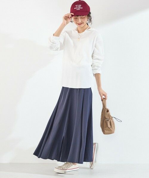 SHIPS / シップス カットソー（半袖以外） | 《予約》SHIPS Colors:〈手洗い可能〉TC ワッフル フーディー トップス◆ | 詳細10