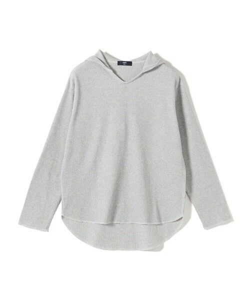 SHIPS / シップス カットソー（半袖以外） | 《予約》SHIPS Colors:〈手洗い可能〉TC ワッフル フーディー トップス◆ | 詳細20