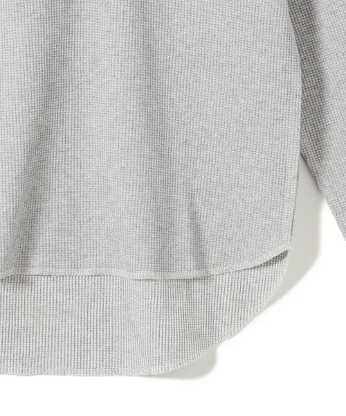SHIPS / シップス カットソー（半袖以外） | 《予約》SHIPS Colors:〈手洗い可能〉TC ワッフル フーディー トップス◆ | 詳細23