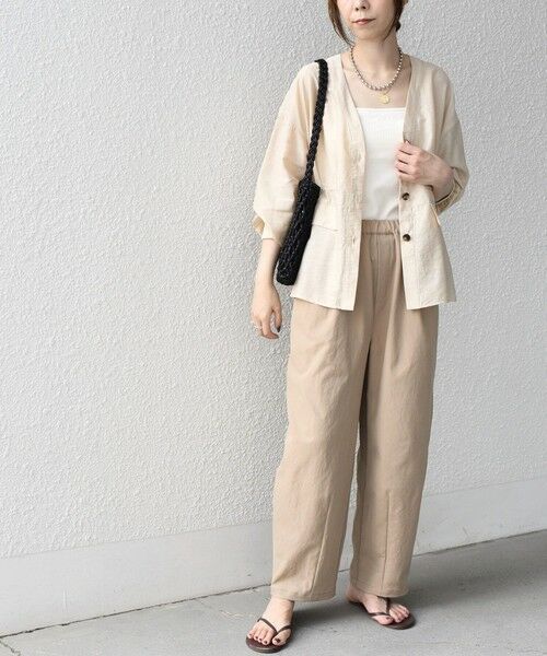 SHIPS / シップス その他パンツ | 《予約》〈洗濯機可能〉微起毛 カーブ イージー パンツ◆ | 詳細26