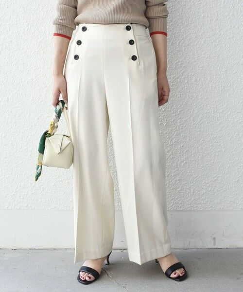 SHIPS / シップス その他パンツ | 《予約》SHIPS Colors:〈洗濯機可能〉起毛 TR マリン パンツ 4◆（ナチュラル）