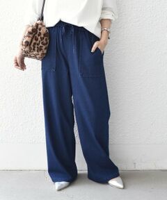 SHIPS / シップス デニムパンツ | 《予約》〈洗濯機可能〉裏起毛 カットデニム イージーパンツ◆