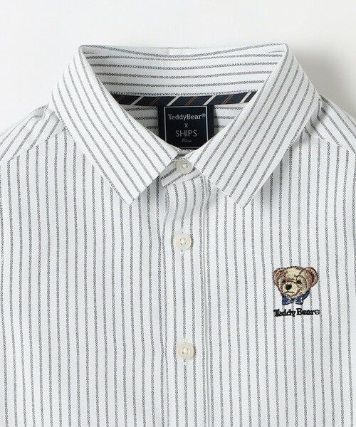 SHIPS / シップス シャツ・ブラウス | 《予約》SHIPS Colors:90〜140cm /〈洗濯機可能〉TeddyBear(R) コラボ シャツ◆ | 詳細2
