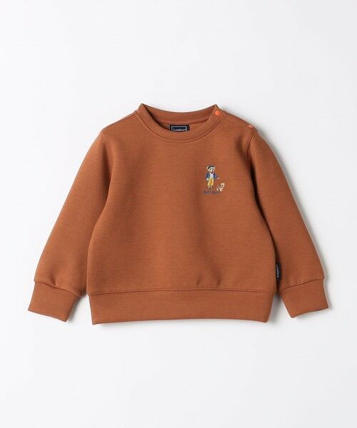 SHIPS / シップス スウェット | 《予約》SHIPS Colors:〈洗濯機可能〉TeddyBear(R) ダンボール スウェット◆（オレンジ）
