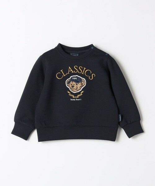 SHIPS / シップス スウェット | 《予約》SHIPS Colors:〈洗濯機可能〉TeddyBear(R) ダンボール スウェット◆（ネイビー）
