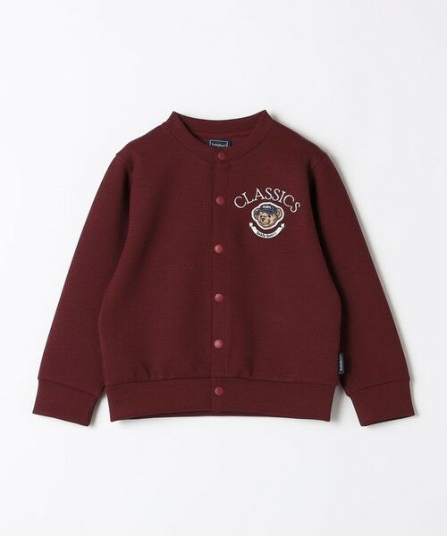 SHIPS / シップス カーディガン・ボレロ | 《予約》【WEB限定】SHIPS Colors:90〜130cm /TeddyBear(R) カーディガン◆（ワイン）