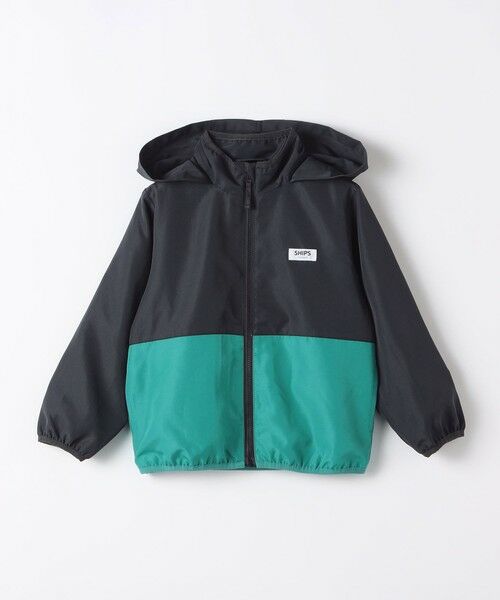 SHIPS / シップス ブルゾン | 《予約》SHIPS Colors:80〜130cm /〈洗濯機可能〉バイカラー ジップ フード ブルゾン◆ | 詳細6