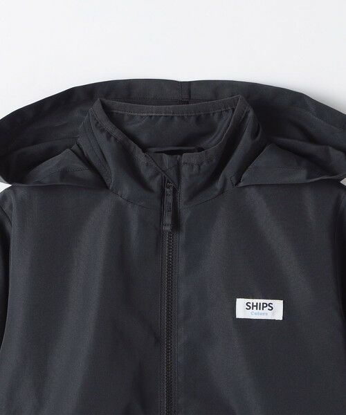SHIPS / シップス ブルゾン | 《予約》SHIPS Colors:80〜130cm /〈洗濯機可能〉バイカラー ジップ フード ブルゾン◆ | 詳細8