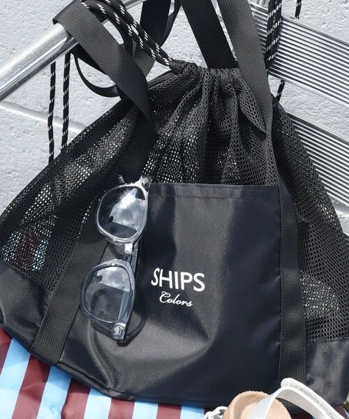 SHIPS / シップス トートバッグ | 【WEB限定】SHIPS Colors:メッシュ トート バッグ | 詳細3