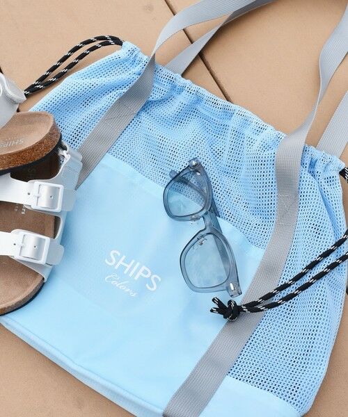 SHIPS / シップス トートバッグ | 【WEB限定】SHIPS Colors:メッシュ トート バッグ | 詳細14