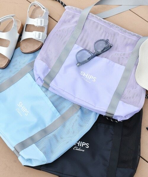 SHIPS / シップス トートバッグ | 【WEB限定】SHIPS Colors:メッシュ トート バッグ | 詳細20