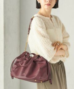 SHIPS / シップス ショルダーバッグ | 《予約》【WEB限定】George Cinq: DRAWSTRING BAG（L）