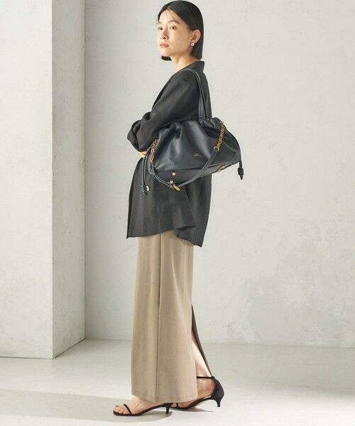SHIPS / シップス ショルダーバッグ | 《予約》【WEB限定】George Cinq: DRAWSTRING BAG（L） | 詳細5