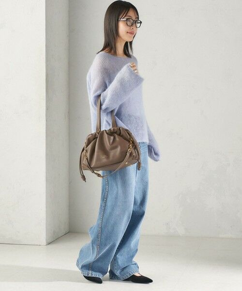 SHIPS / シップス ショルダーバッグ | 《予約》【WEB限定】George Cinq: DRAWSTRING BAG（L） | 詳細11