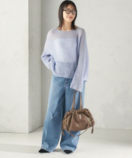SHIPS / シップス ショルダーバッグ | 《予約》【WEB限定】George Cinq: DRAWSTRING BAG（L） | 詳細10