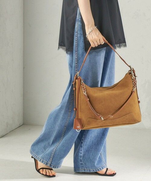 SHIPS / シップス ショルダーバッグ | 《予約》【WEB限定】George Cinq: HOHO BAG（M）（キャメル）