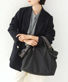 SHIPS / シップス トートバッグ | 《予約》【WEB限定】ライン テープ 素材 コンビ トート バッグ